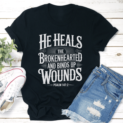 He Heals The Brokenhearted Tee 1