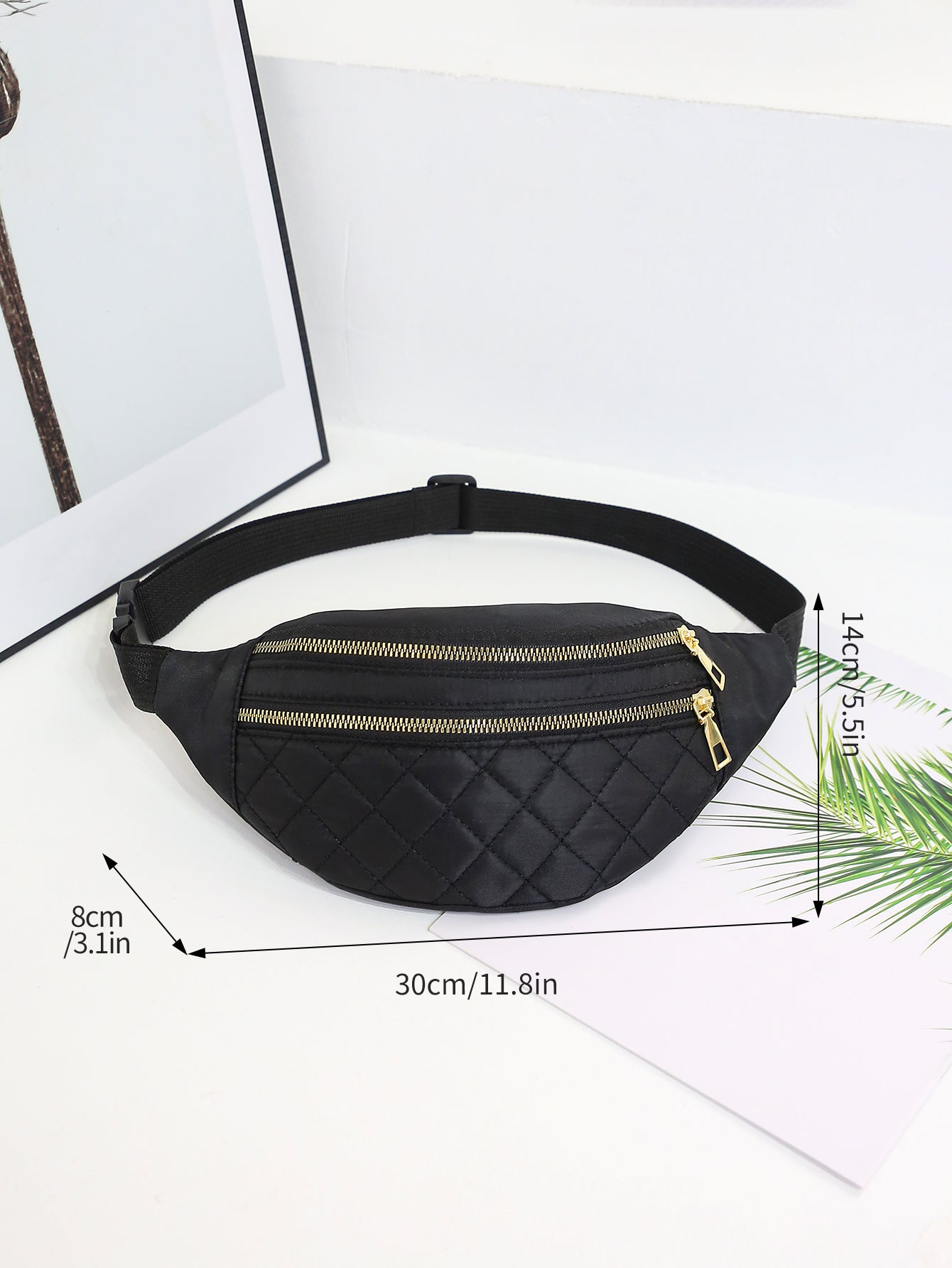 Fanny Pack Women Waist Bag Belt Purse Pocket Chest Bags Crossbody Money Pouch Hip Bum Bag Ladies Tr 1