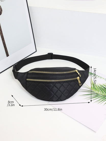 Fanny Pack Women Waist Bag Belt Purse Pocket Chest Bags Crossbody Money Pouch Hip Bum Bag Ladies Tr 1