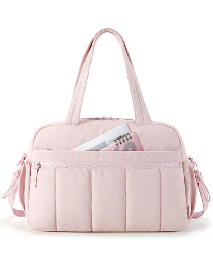 Travel Bag Womens Carry On Storage Organizer With Shoulder Strap Large Capacity Sport Gym Bag 9