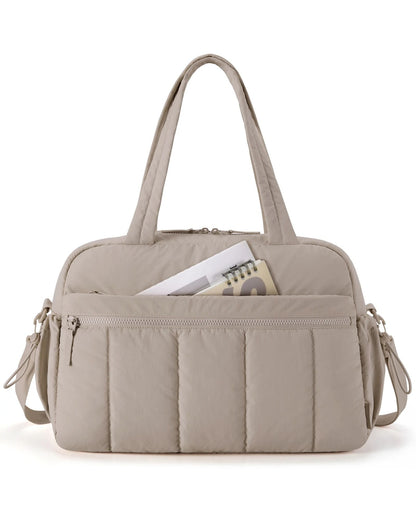 Travel Bag Womens Carry On Storage Organizer With Shoulder Strap Large Capacity Sport Gym Bag 10
