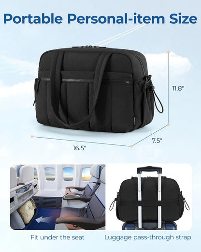Travel Bag Womens Carry On Storage Organizer With Shoulder Strap Large Capacity Sport Gym Bag 2