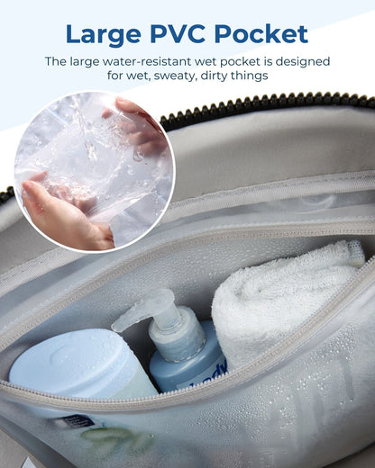 Travel Bag Womens Carry On Storage Organizer With Shoulder Strap Large Capacity Sport Gym Bag 3