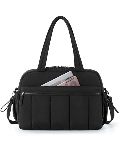 Travel Bag Womens Carry On Storage Organizer With Shoulder Strap Large Capacity Sport Gym Bag 8
