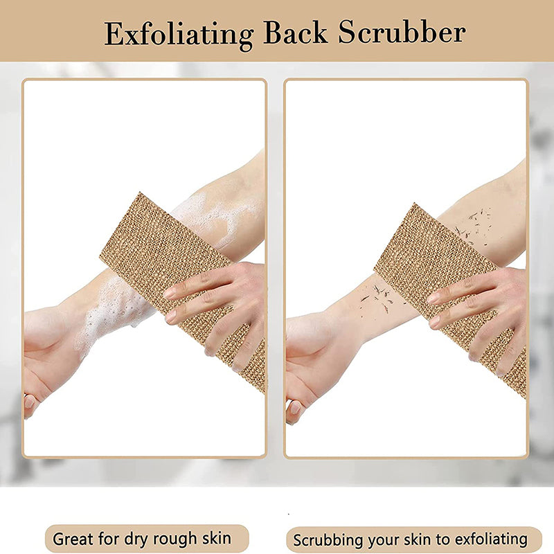 Bath Towel Shower Towel Back Body Exfoliating Belt Shower Scrubber Body Cleaning Bathroom Shower St 2