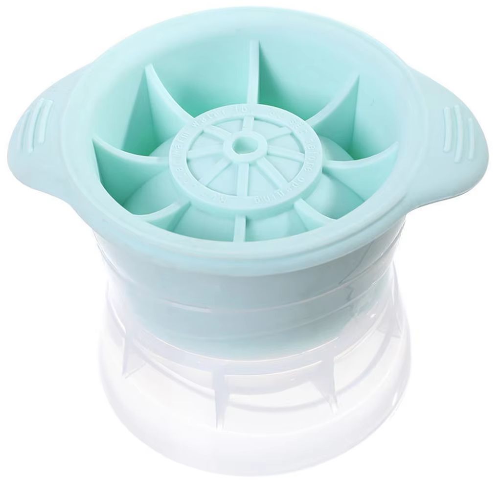 Premium Silicone Spherical Ice Ball Maker  Whiskey  Beverage Ice Mold Tray 14