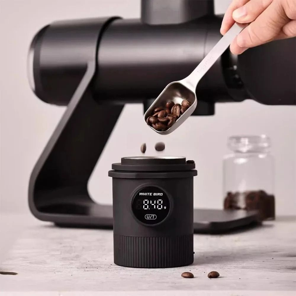 Digital Coffee Scale With Dosing Cup And LCD Display For Precise Espresso And Kitchen Weighing 2