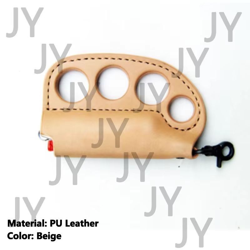 PULeather Portable MultiPurpose Lighter Case  SelfDefense Keychain 6