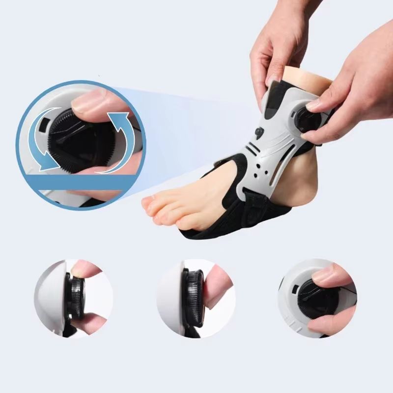 Adjustable Ankle Support Fixator With Airbag  Inversion Protection Orthosis 1
