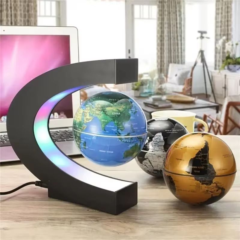 Magnetic Floating Levitation Globe LED World Map Lamp 1