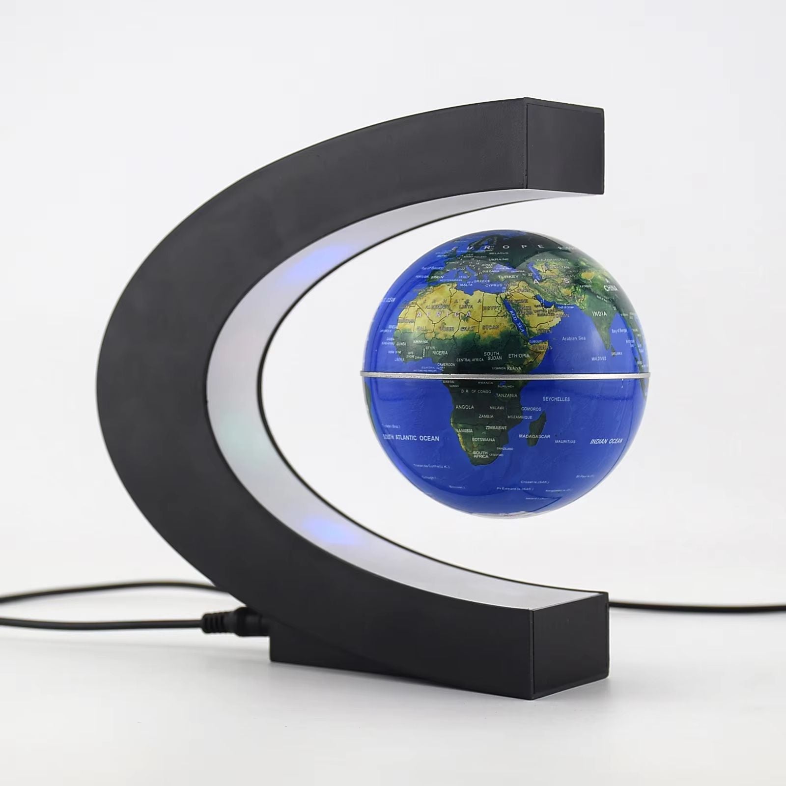 Magnetic Floating Levitation Globe LED World Map Lamp 7