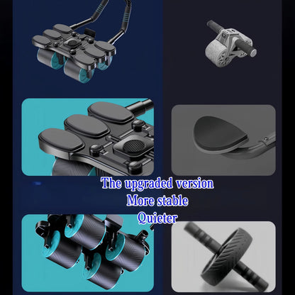 2025 Silent Automatic Rebound Abdominal Exercise Wheel 2