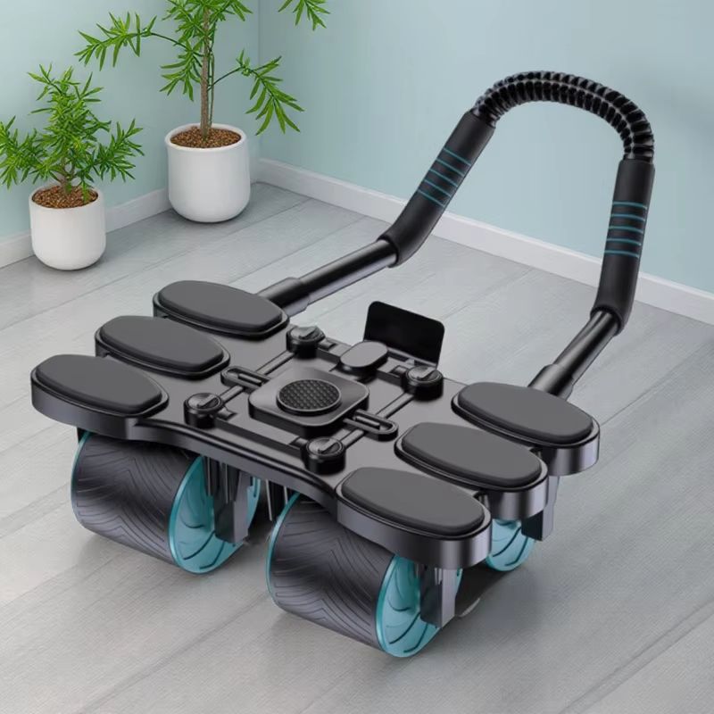 2025 Silent Automatic Rebound Abdominal Exercise Wheel 7