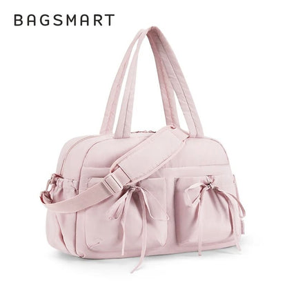 Large Capacity Travel Bag For Women Commuter Shoulder Bag Handbag Crossbody For School Work Gym And 9