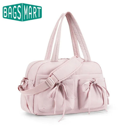 Large Capacity Travel Bag For Women Commuter Shoulder Bag Handbag Crossbody For School Work Gym And 1