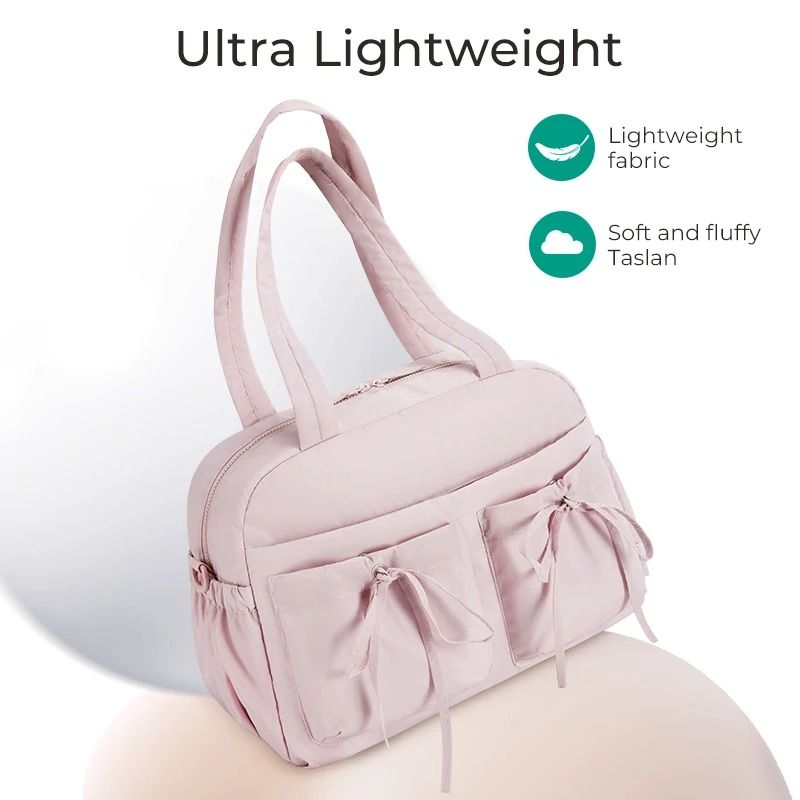 Large Capacity Travel Bag For Women Commuter Shoulder Bag Handbag Crossbody For School Work Gym And 3
