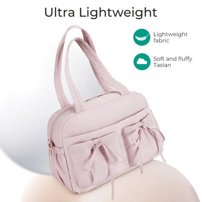Large Capacity Travel Bag For Women Commuter Shoulder Bag Handbag Crossbody For School Work Gym And 3