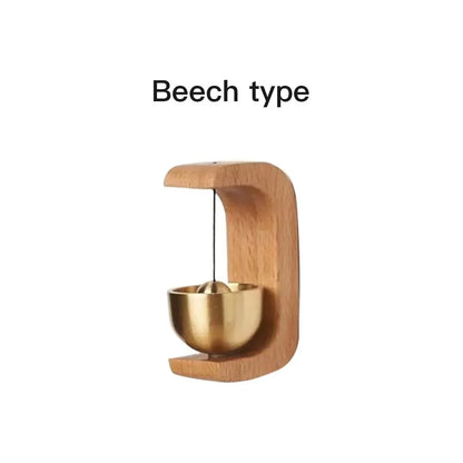 Dopamine Windbell Magnetic Inhalation Home Windbell Beech Car Copper Bell Walnut Copper Ornament Do 2