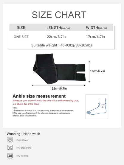 Adjustable Neoprene Ankle Support Strap For Running  Basketball 5