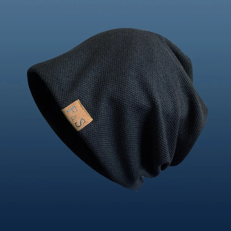 Fashionable Solid Hip-hop Style Beanie, Warm Knitted Hat, For Men And Women