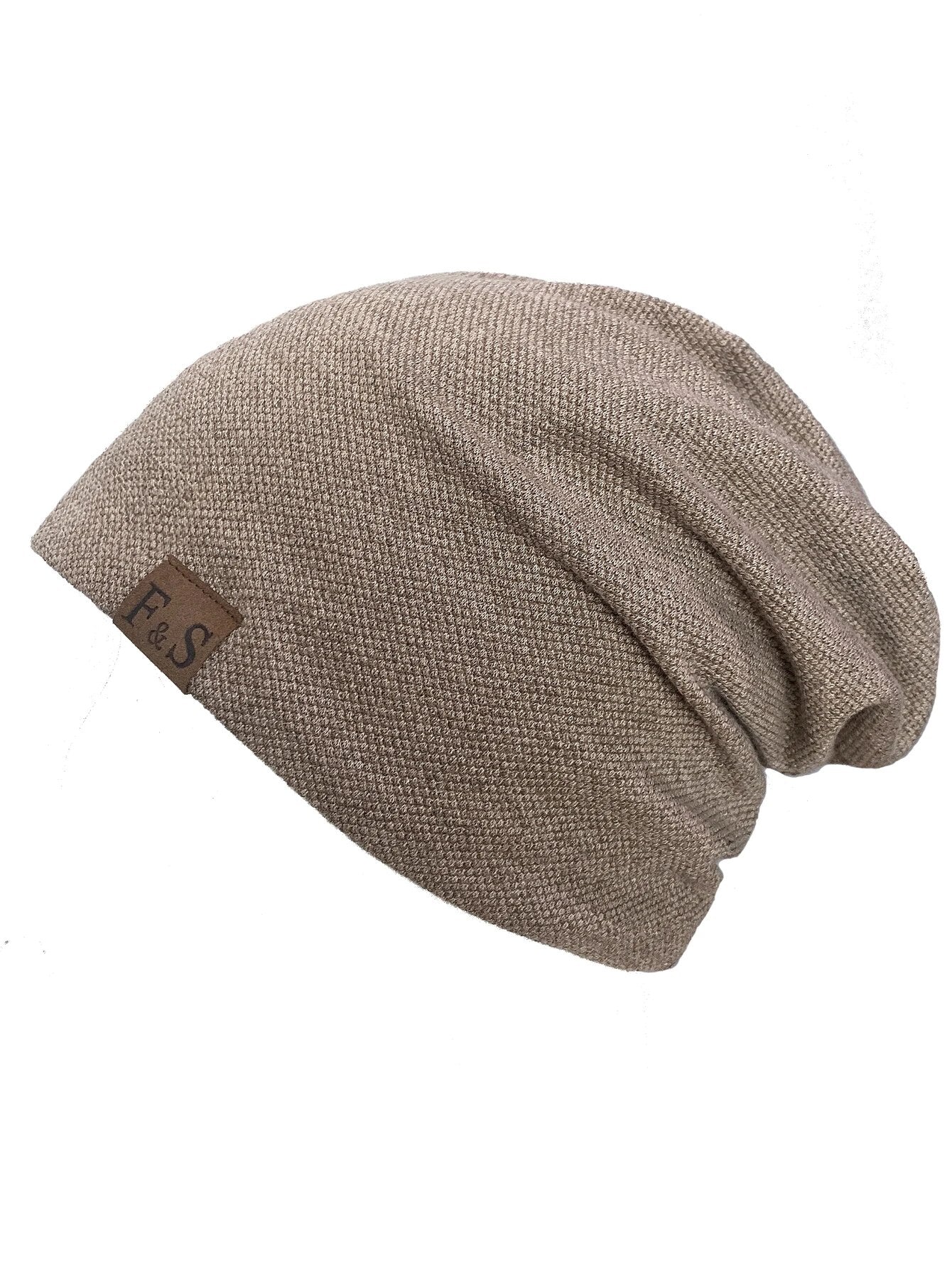 Fashionable Solid Hip-hop Style Beanie, Warm Knitted Hat, For Men And Women
