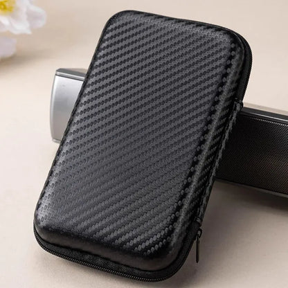 Portable Zipper Pouch, Eva Storage Bag, Mobile Phone Charger, Hard Disk Bag, Disk, Data Cable Storage