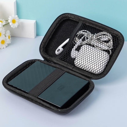 Portable Zipper Pouch, Eva Storage Bag, Mobile Phone Charger, Hard Disk Bag, Disk, Data Cable Storage