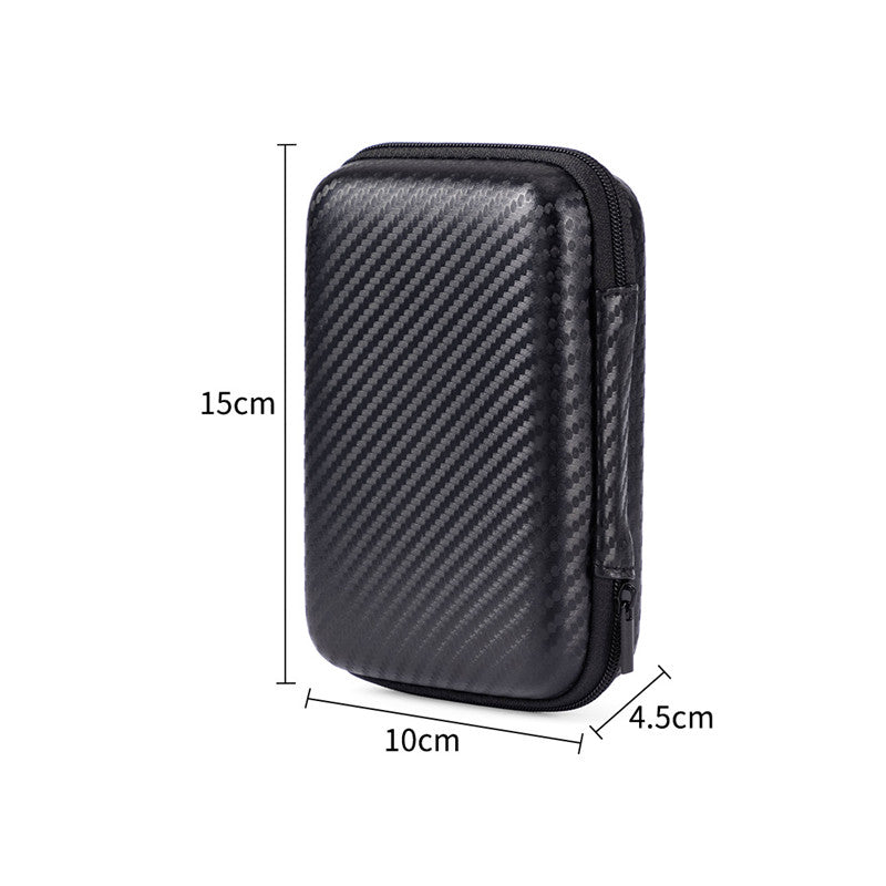 Portable Zipper Pouch, Eva Storage Bag, Mobile Phone Charger, Hard Disk Bag, Disk, Data Cable Storage