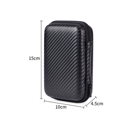 Portable Zipper Pouch, Eva Storage Bag, Mobile Phone Charger, Hard Disk Bag, Disk, Data Cable Storage