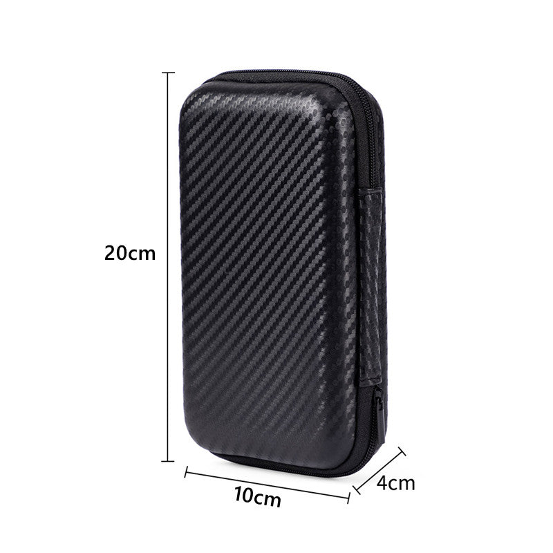 Portable Zipper Pouch, Eva Storage Bag, Mobile Phone Charger, Hard Disk Bag, Disk, Data Cable Storage