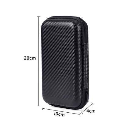 Portable Zipper Pouch, Eva Storage Bag, Mobile Phone Charger, Hard Disk Bag, Disk, Data Cable Storage