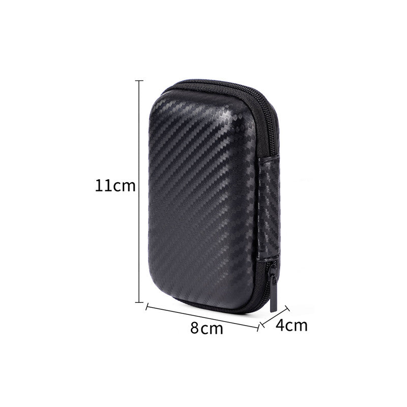 Portable Zipper Pouch, Eva Storage Bag, Mobile Phone Charger, Hard Disk Bag, Disk, Data Cable Storage