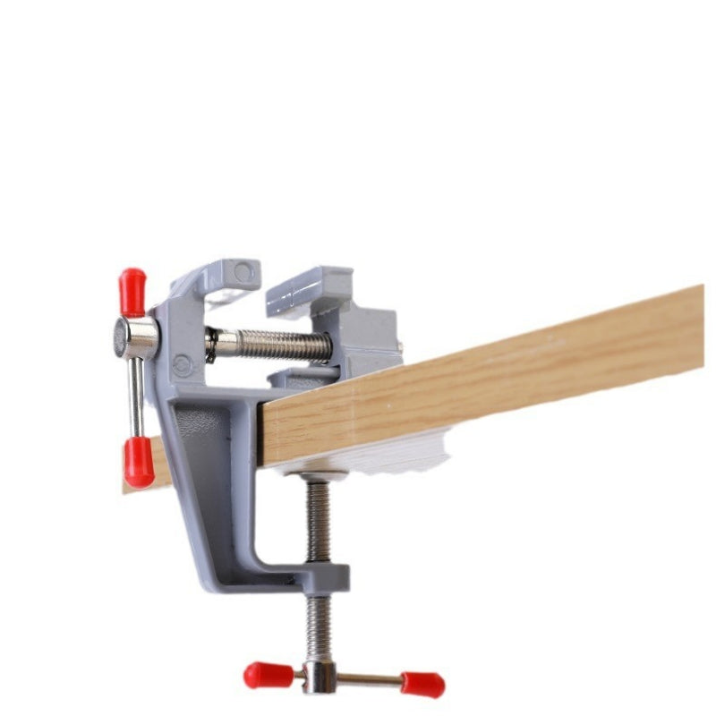 Aluminum Miniature Small Jewelers, Mini Bench Vise Multi Functional, Hobby Clamp On Table Flat Pliers Tool Vice