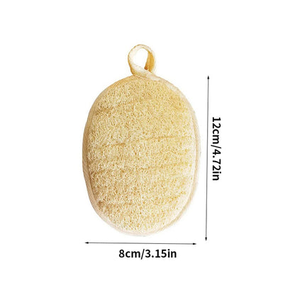 Soft Body Scrub Loofah Sponge Natural Exfoliating Bath Brush Massager Deep Cleaning Shower Bathing  4