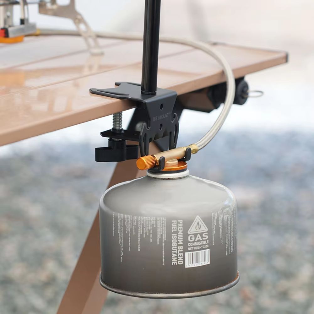 Multipurpose Outdoor Gas Tank Hook with Hanging Plate & Bottle Opener