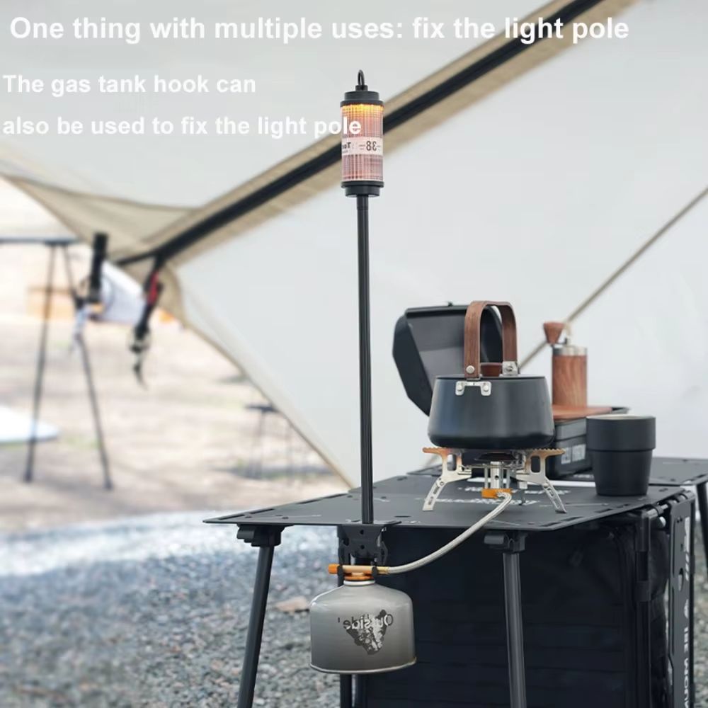 Multipurpose Outdoor Gas Tank Hook With Hanging Plate  Bottle Opener 3