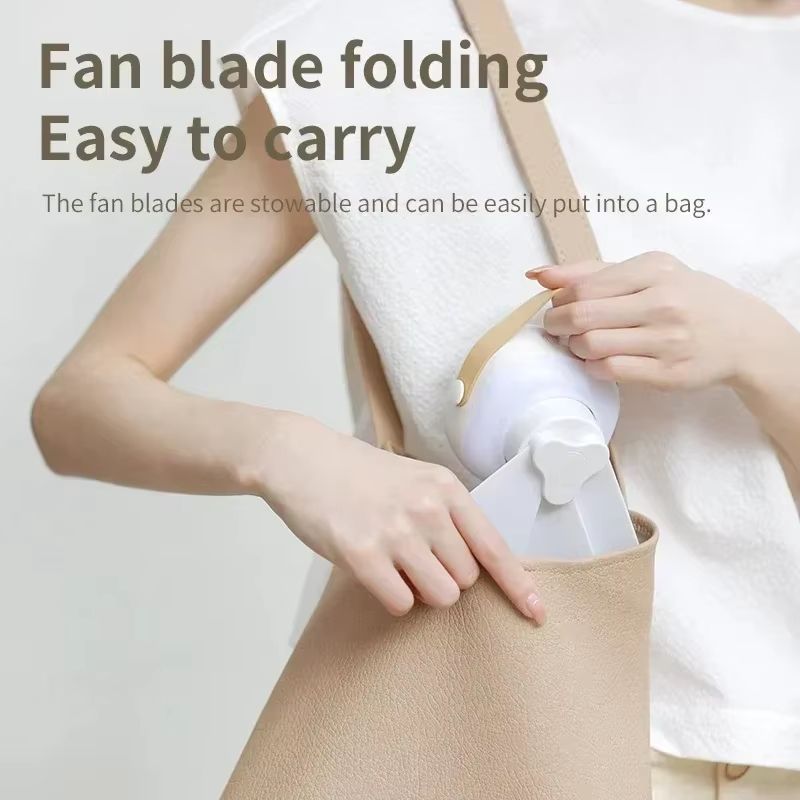Portable Wireless USB Ceiling Fan With LED Light  Remote Control 3