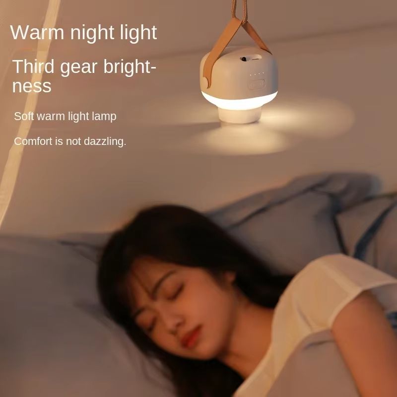 Portable Wireless USB Ceiling Fan With LED Light  Remote Control 4