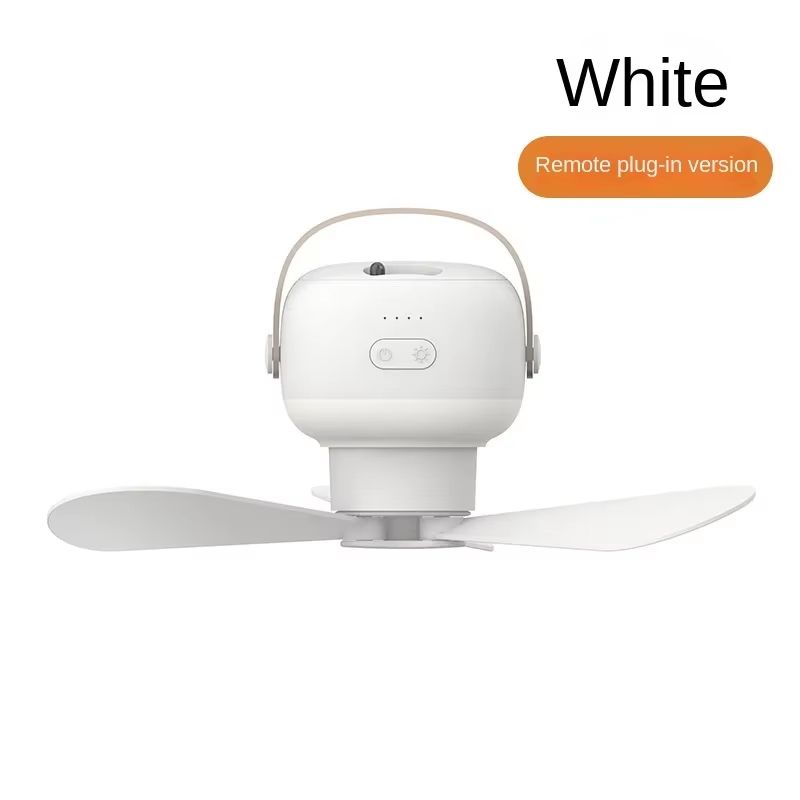 Portable Wireless USB Ceiling Fan With LED Light  Remote Control 5