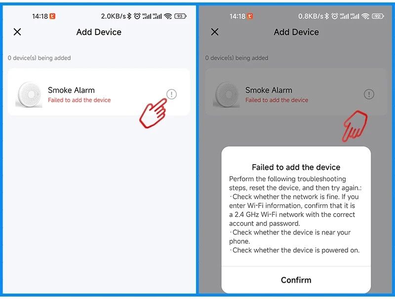 SmartGuard 2in1 WiFi Smoke  Carbon Monoxide Detector Tuya Smart Home Alarm 5