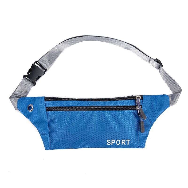 Nylon Chest Pack For Women Multifunction Man Waist Bag Running Belt Sports Bag Mobile Phone Pouch T 7