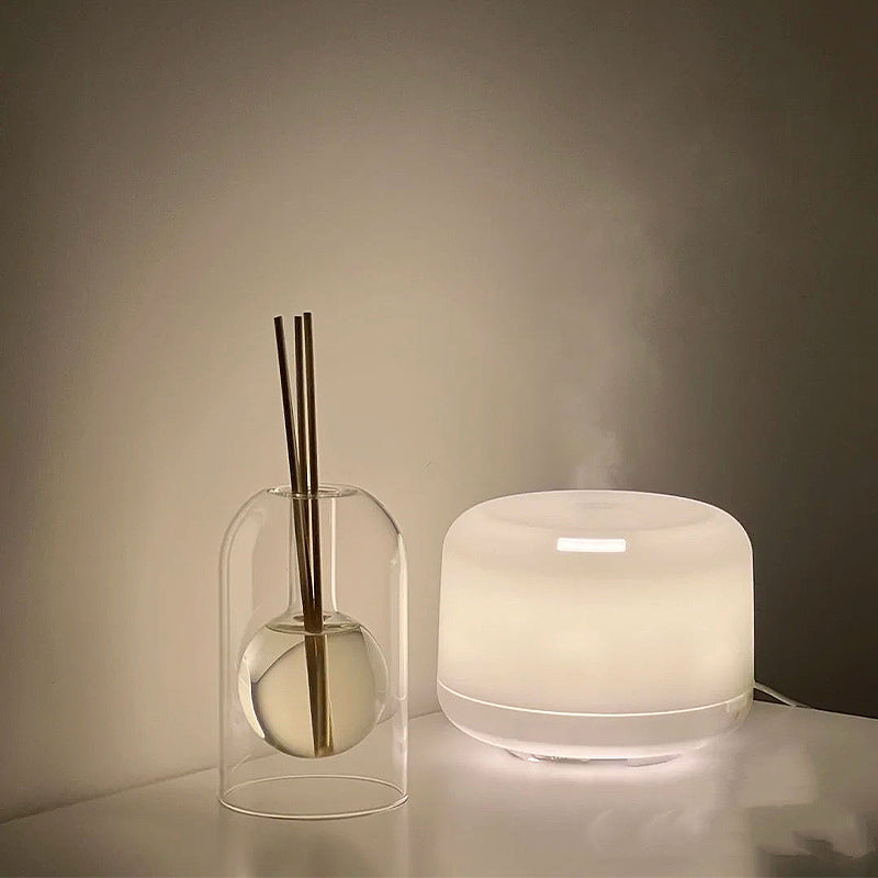 Aromatherapy Diffuser Bottle Glass Modern Home Decorations Essential Oil With Diffusers Sticks Tran 4
