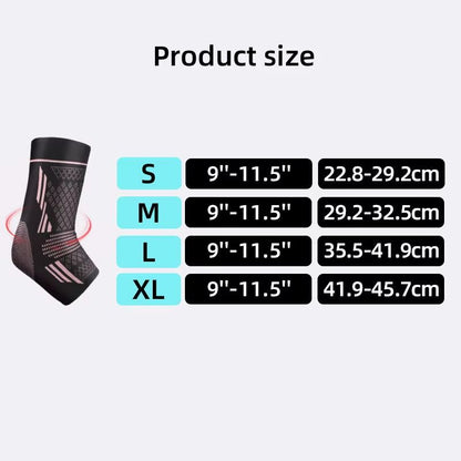 HighElastic Knitted Ankle Protector Sleeve For Sports  AntiSprain Support 1