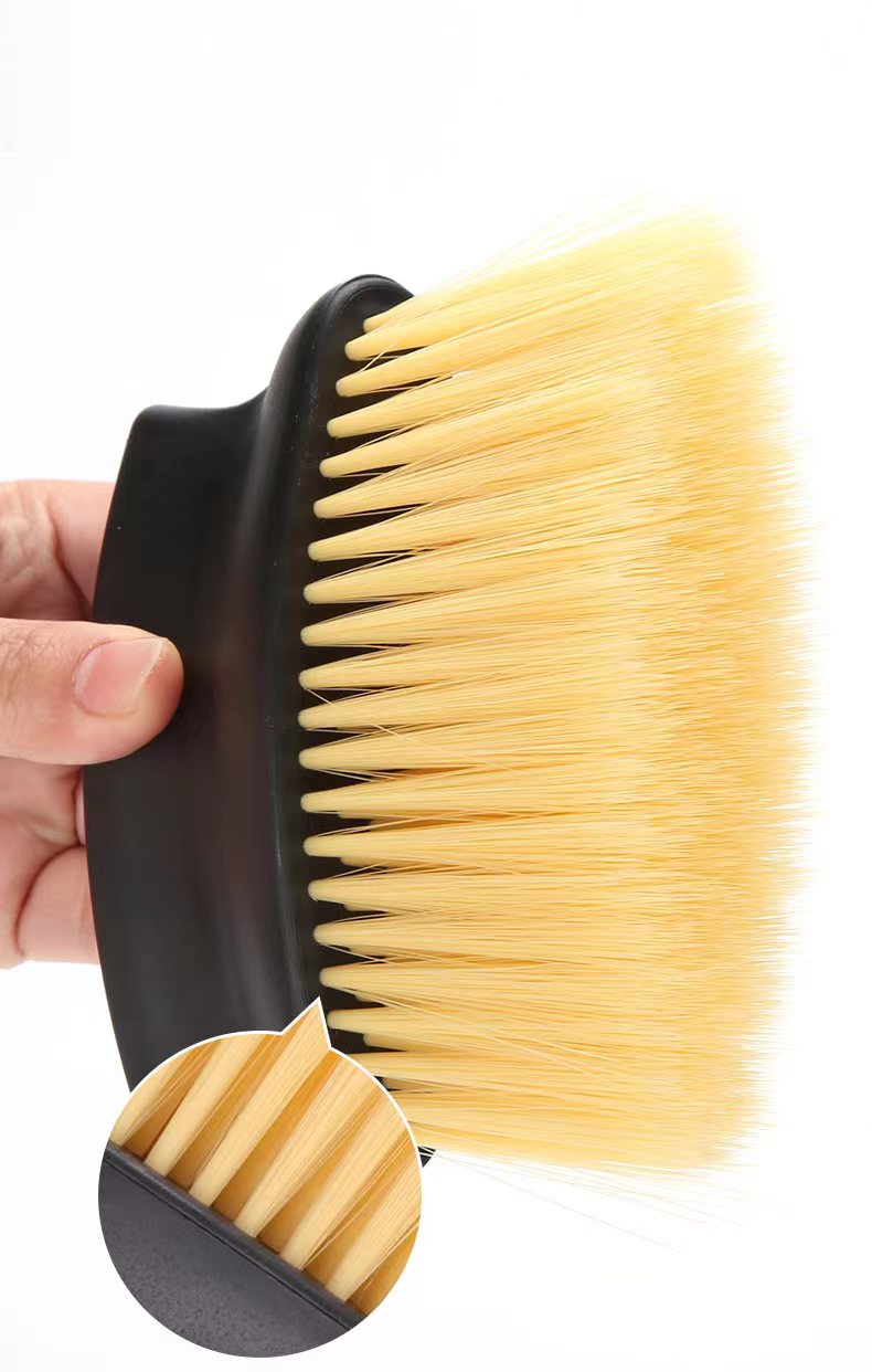 Soft brush car interior sweeping dust, car wash tool, air outlet dust cleaning brush