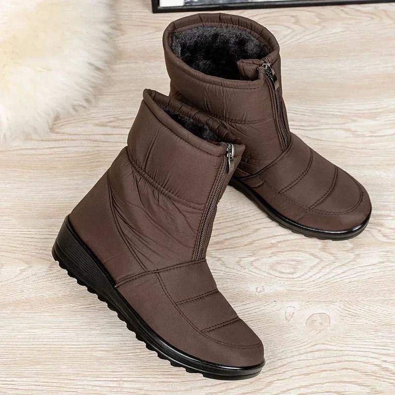 Women Waterproof Non Slip Winter Snow Boots 14
