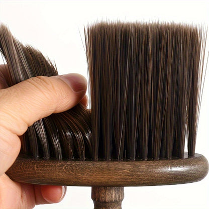 Soft Bristle Walnut Wood Coffee Grinder Cleaning Brush, Multi Use Brush For Laptops Keyboards Cameras Car Interiors