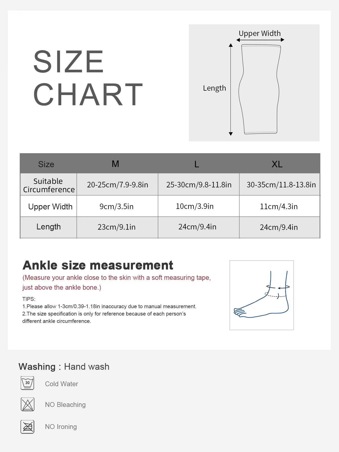 Adjustable Strap Compression Ankle Brace Sleeve With Arch Support  Foot Stabilizer 2