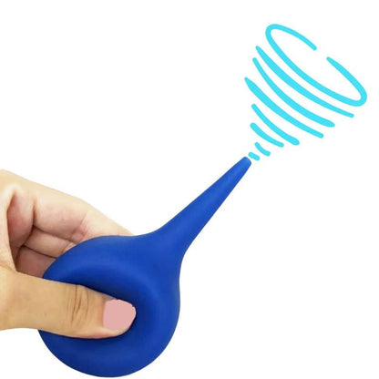 Ear Wax Removal Irrigation Cleaning Kit With Bulb Syringe  Air Blower Pump 2