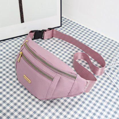 Waterproof Waist Bag With Adjustable Strap Fanny Packs Waist Pack For Women Running Travel Sports H 5