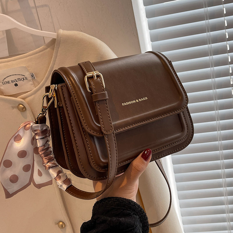 Fashion Crossbody Bags Underarm, Leather Shoulder Bag Purse for Women, Small Square Satchel Handbag